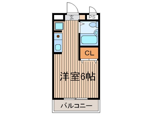 アクト鷺沼の物件間取画像